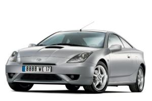Текстильные коврики на TOYOTA CELICA 2002->