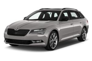 Эва-коврики на Skoda Superb III Sw Правый руль 2015-